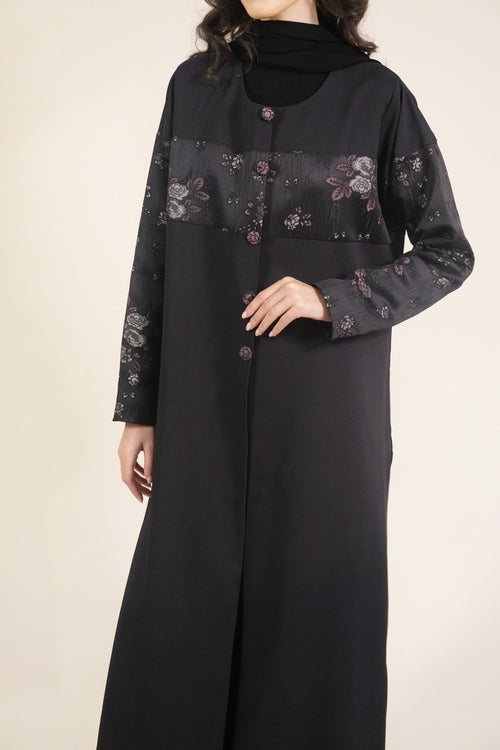 Black & Floral